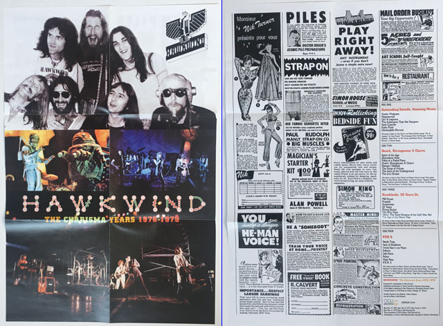 HAWKWIND - THE CHARISMA YEARS 1976-1979
