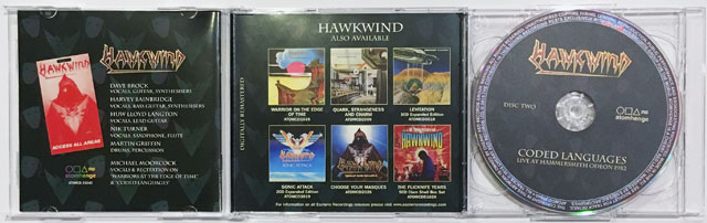 HAWKWIND CODED LANGUAGES – LIVE AT HAMMERSMITH ODEON