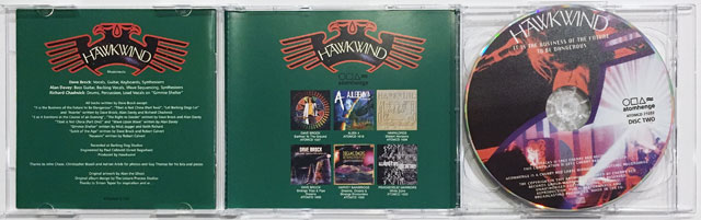 Hawkwind It Is The Business Of The FUture To Be Dangerous Atomhenge CD
