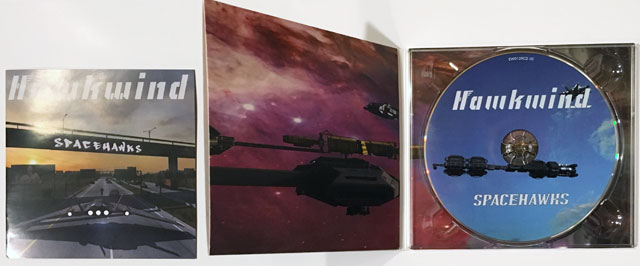 HAWKWIND SPACEHAWKS CD COVER