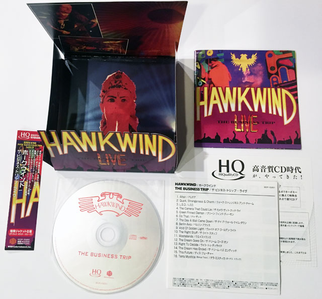 Hawkwind THE BUSINESS TRIP Atomhenge  Japan CD 2010
