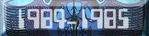 Hawkwind Discography 84-85 logo