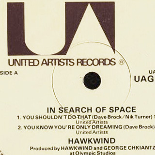 Hawkwind label of United Artists