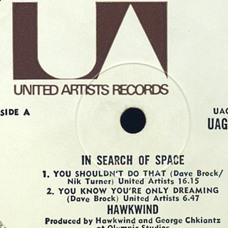 Hawkwind label of United Artists
