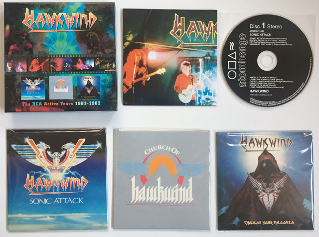 HAWKWIND - THE RCA ACTIVE YEARS 1981-1982