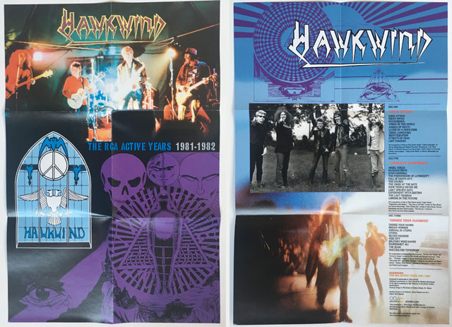 HAWKWIND - THE RCA ACTIVE YEARS 1981-1982