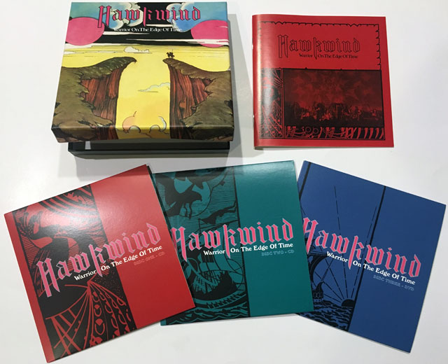 HAWKWIND WARRIOR ON THE EDGE OF TIME ATOMHENGE THREE DISC EXPANDED EDITION