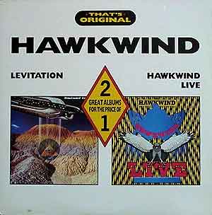 HAWKWIND - LEVITATION / HAWKWIND LIVE 2LP Reissue