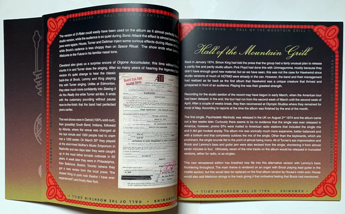 HAWKWIND / HALL OF THE MOUNTAIN GRILL 7CD/2BLU-RAY LIMITED EDITION BOX SET